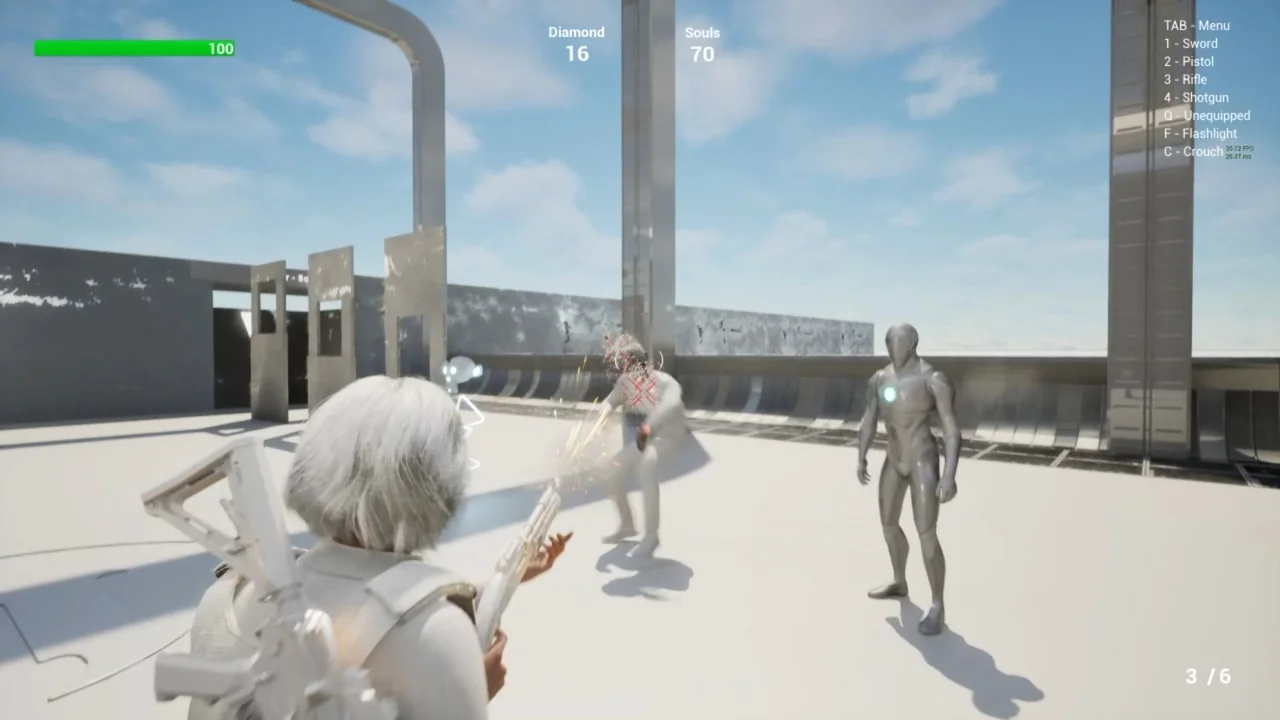 Dup – SINGLE PLAYER – Shooter G.A.S.P. MetaHuman asset