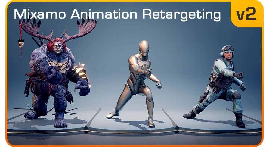 Mixamo Animation Retargeting 2