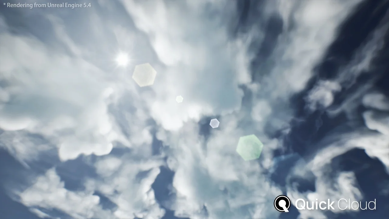 Quick Cloud – VDB Cloud Volumetric Cinematic Clouds asset