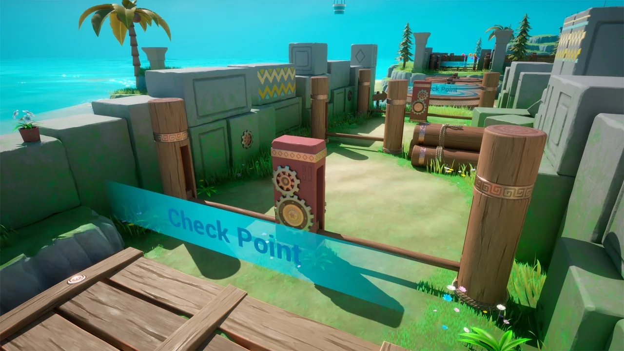 Island Challenge Game asset