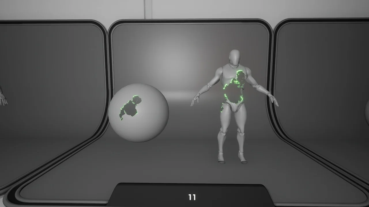 Character Appearance and Dissolve asset