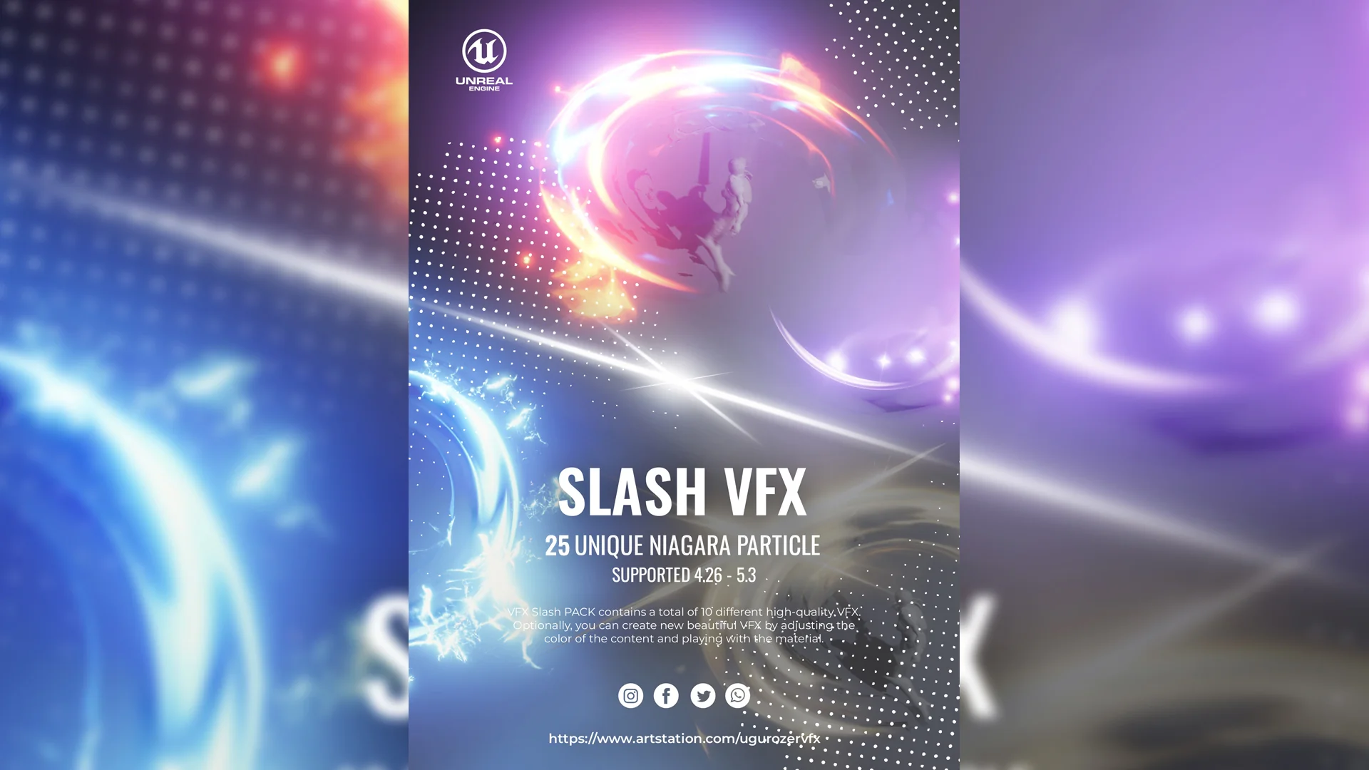 Slash & AOE Slash VFX - High Quality