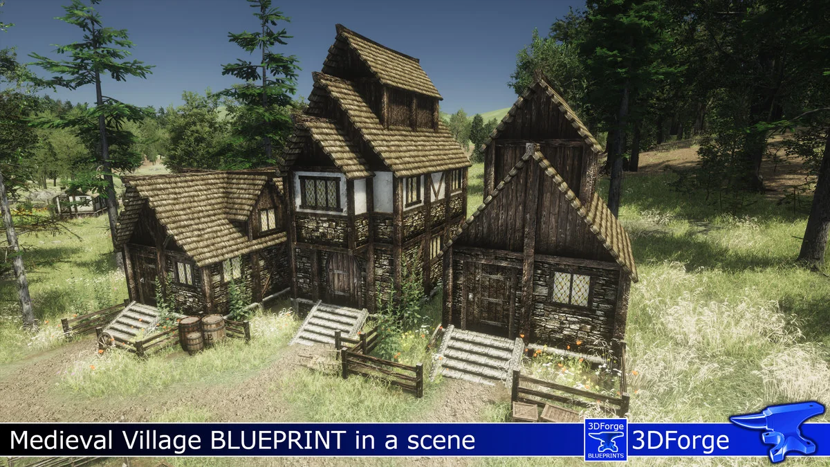 PB Medieval Villages 1 asset
