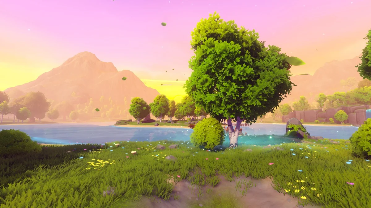 Dreamscape Nature : Meadows : Stylized Open World Environment asset