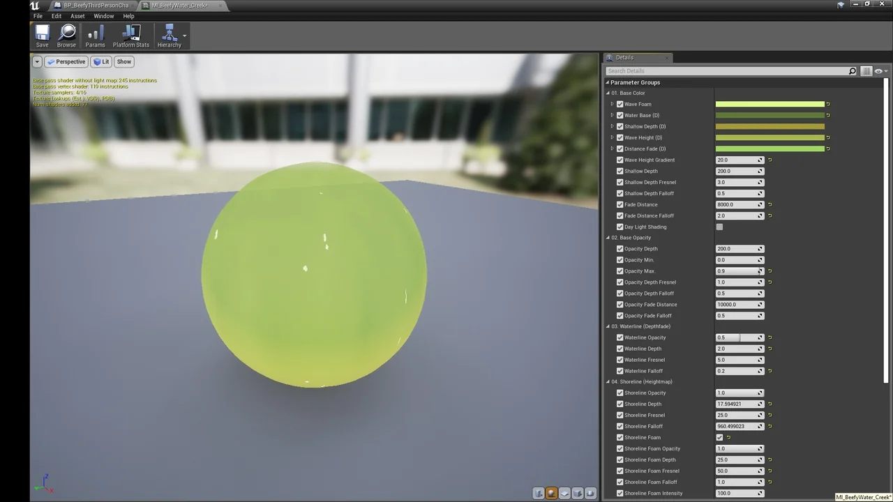 Beefy Water Hole (Water System) asset