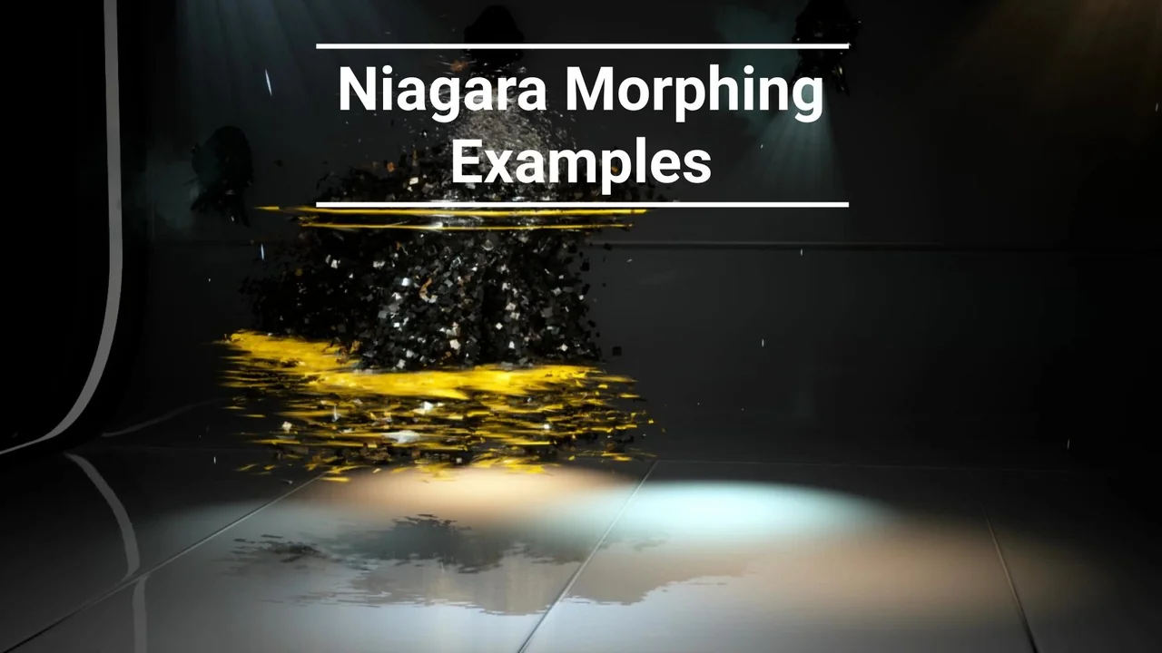 Niagara Morphing Examples asset