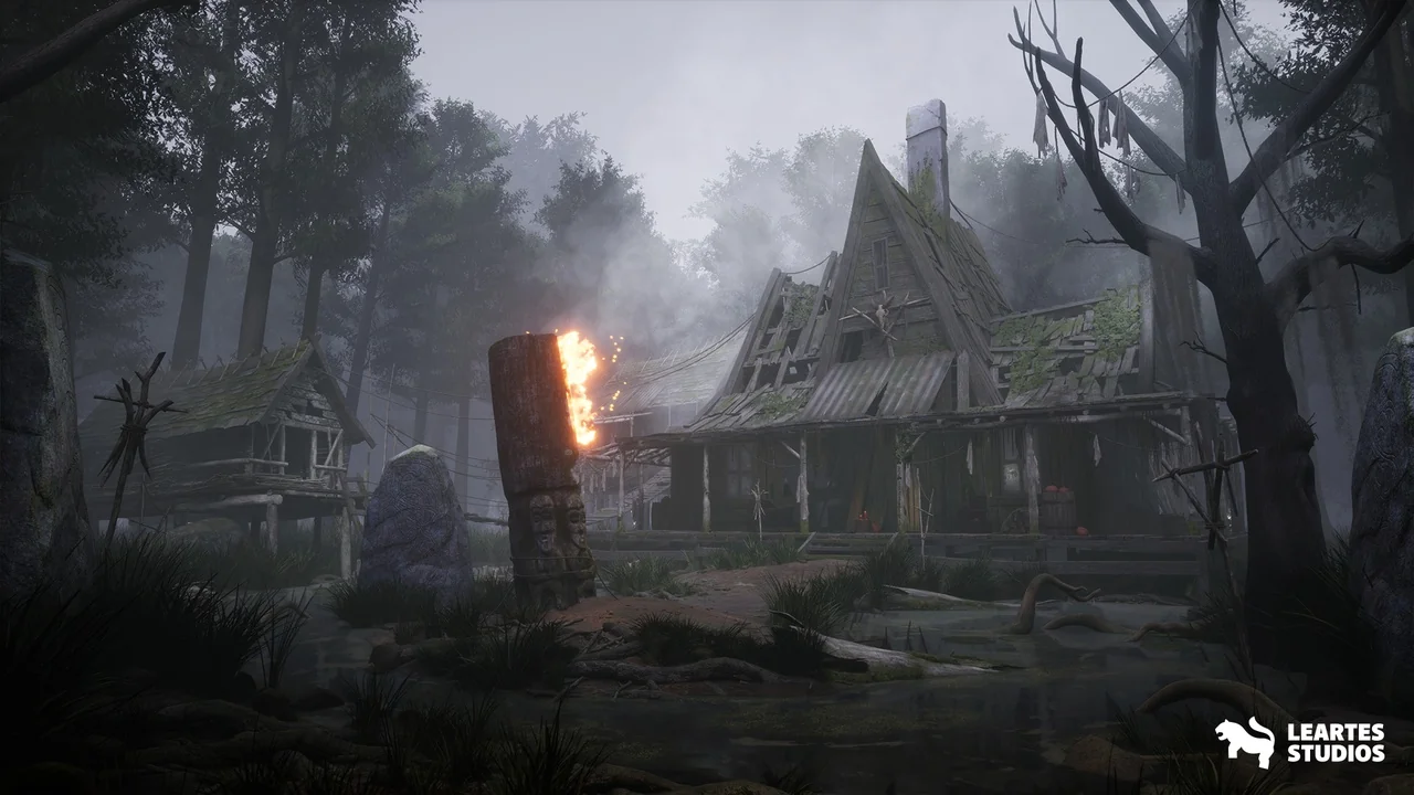 Witch Village Environment ( Witch Village Village Village House House Modular ) asset