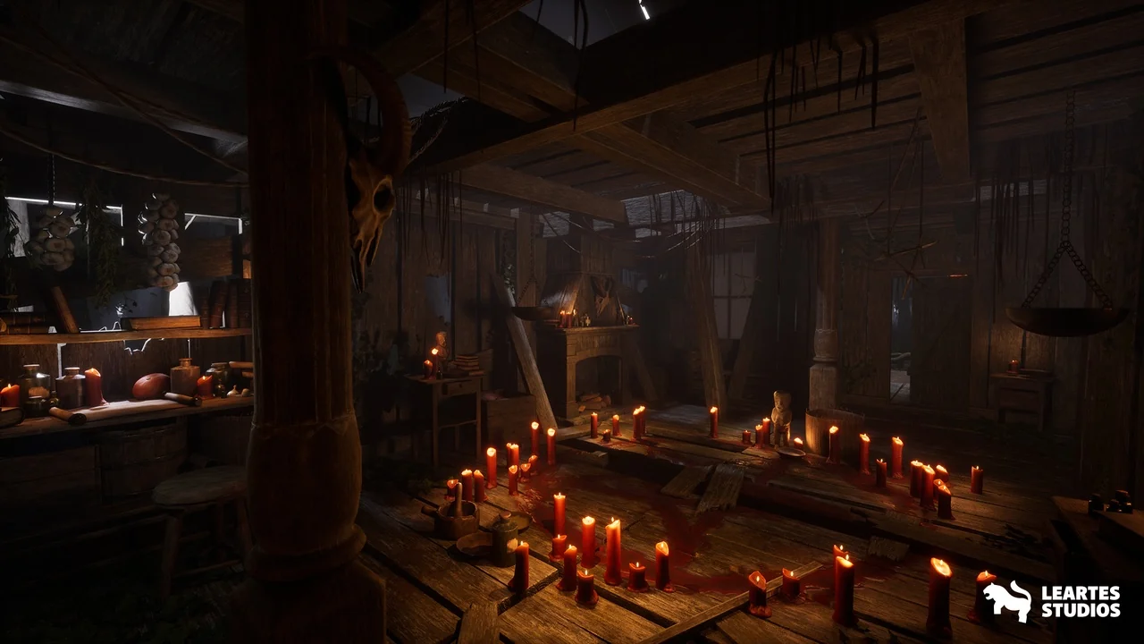 Witch Village Environment ( Witch Village Village Village House House Modular ) asset