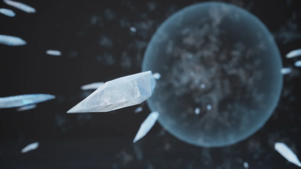 Ice Magic Spells Niagara FX asset