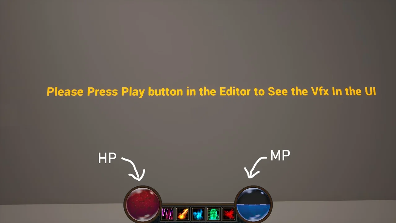 Magic Orb VFX and Material asset