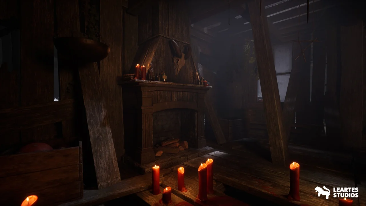 Witch Village Environment ( Witch Village Village Village House House Modular ) asset