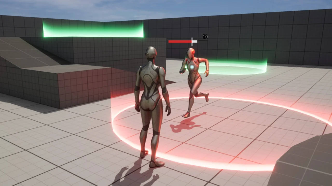 Delayed Healthbar System asset