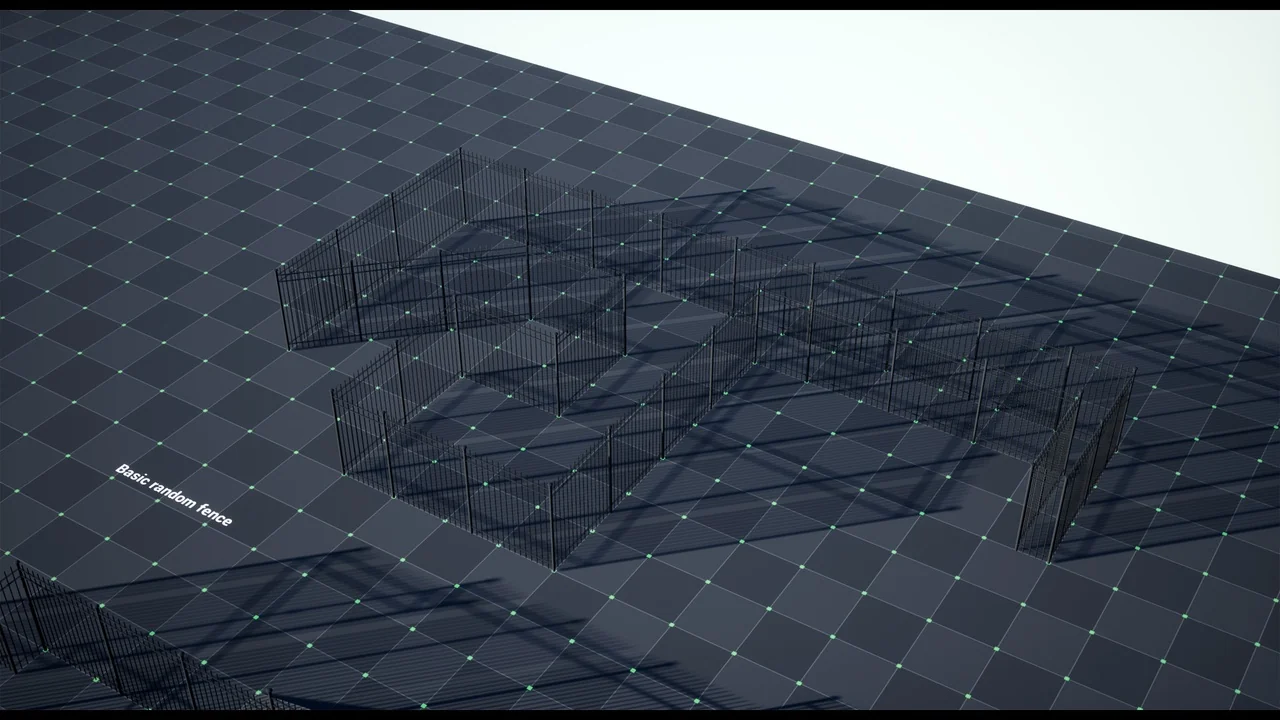 Simple Fence Generator asset