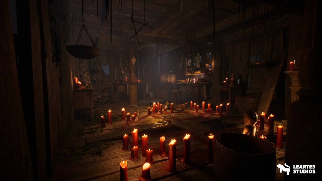 Witch Village Environment ( Witch Village Village Village House House Modular ) asset