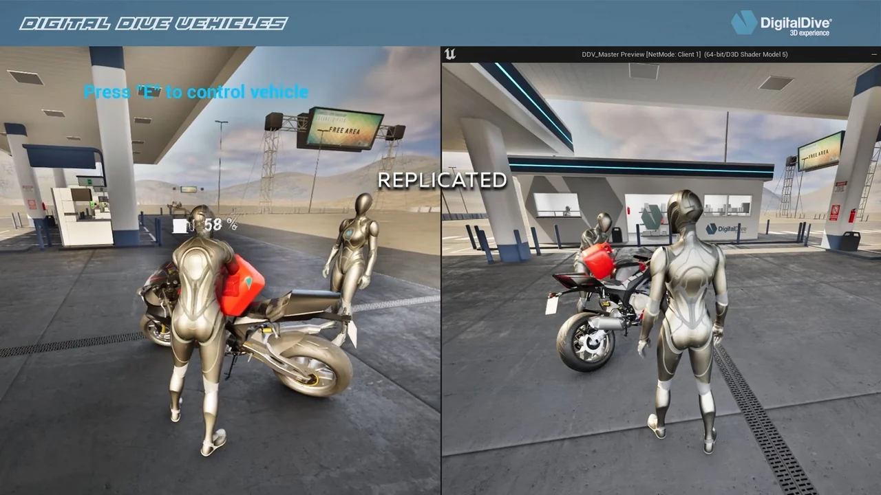 Advanced Fuel System: Multiplayer Vehicle Addon asset