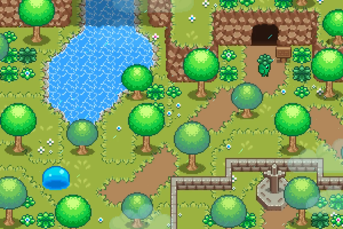 2D TopDown Tilesets Fantasy Dreamland asset