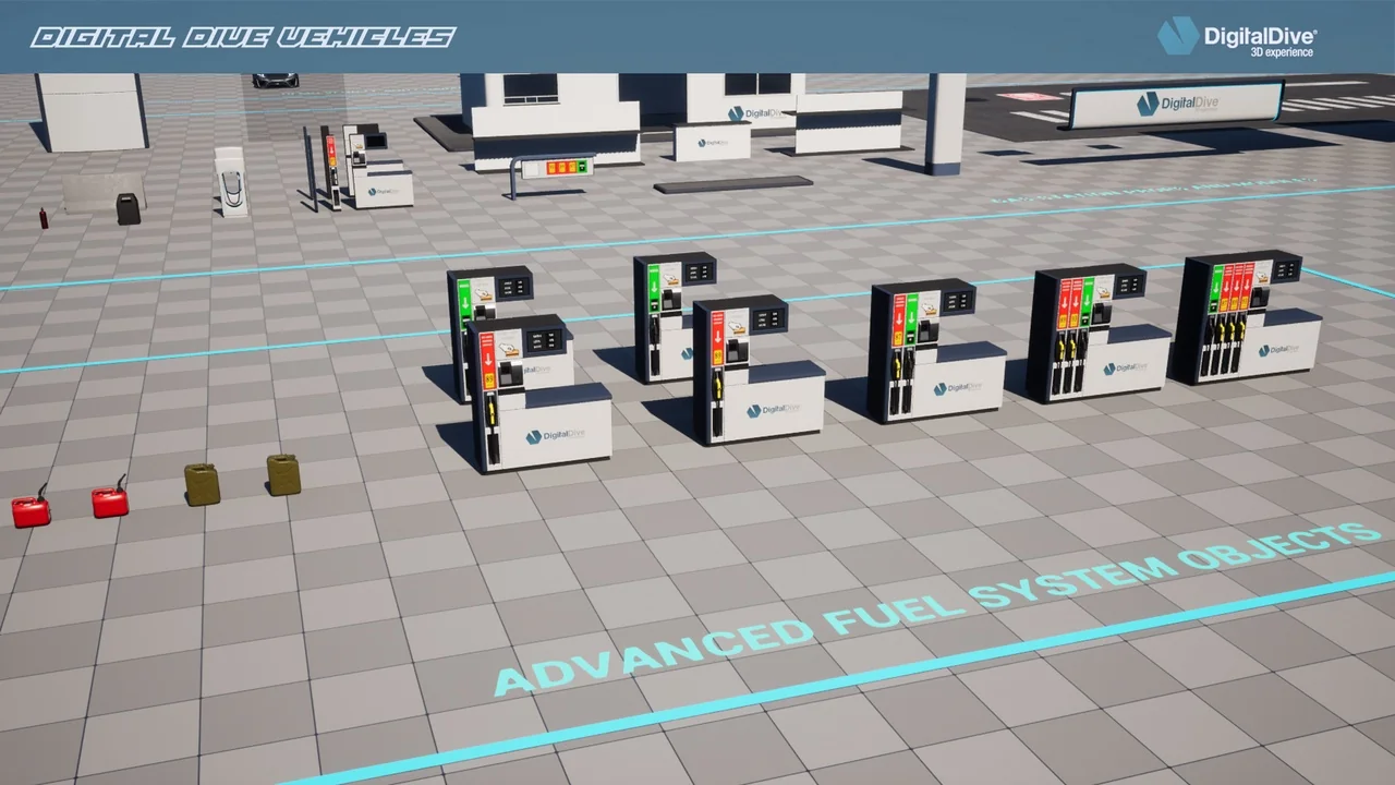 Advanced Fuel System: Multiplayer Vehicle Addon asset