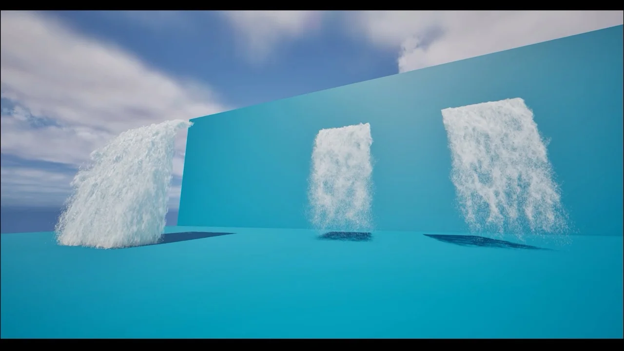 VDB Waterfall & River Pack asset