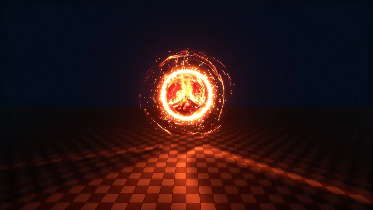 Advanced Portals System VFX asset