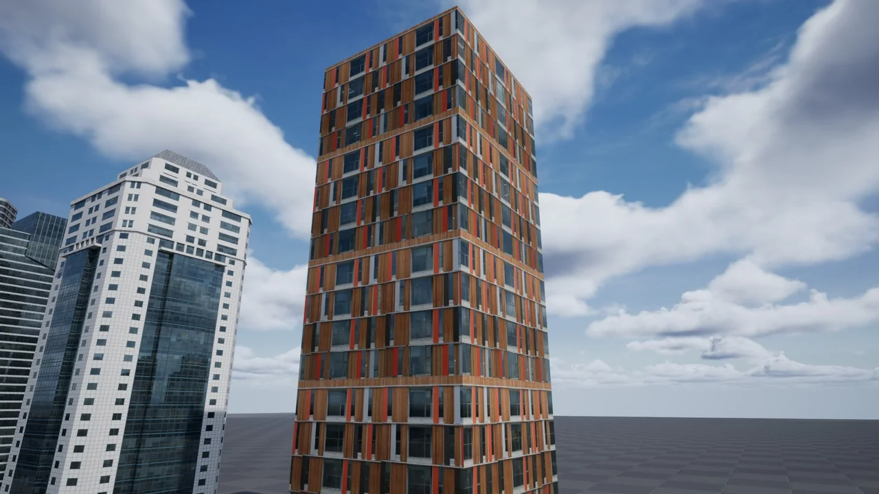 Building Interior Cubemap Material Function asset