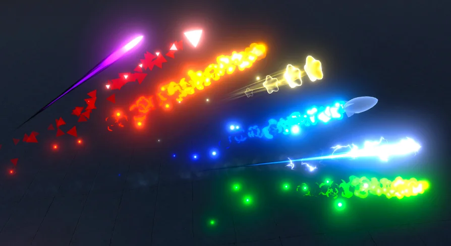 Niagara Toon Projectiles