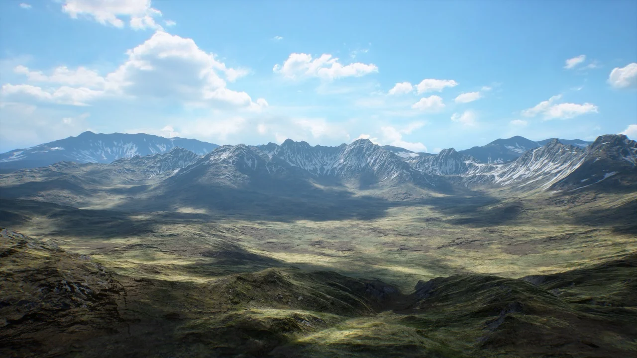 Spring Landscape asset