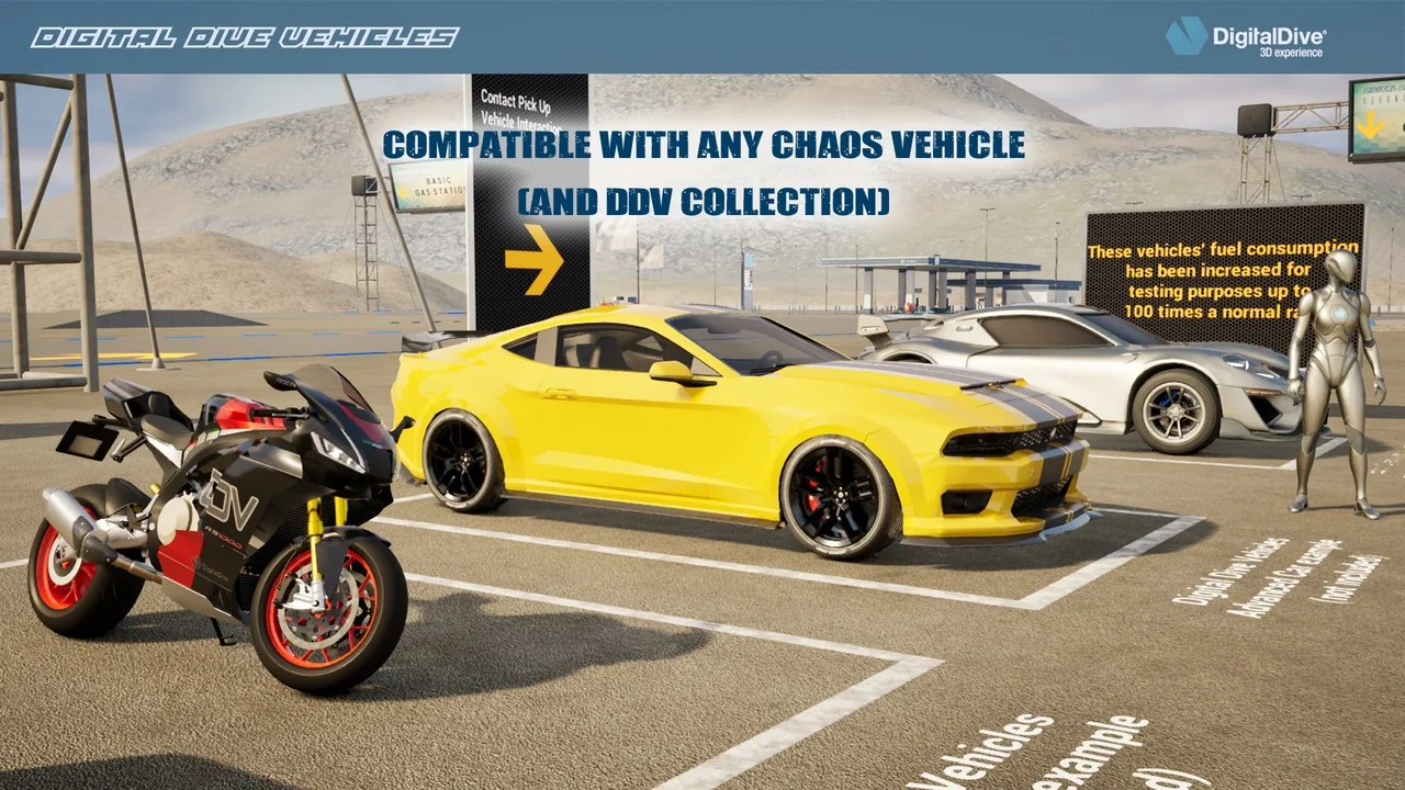 Advanced Fuel System: Multiplayer Vehicle Addon asset