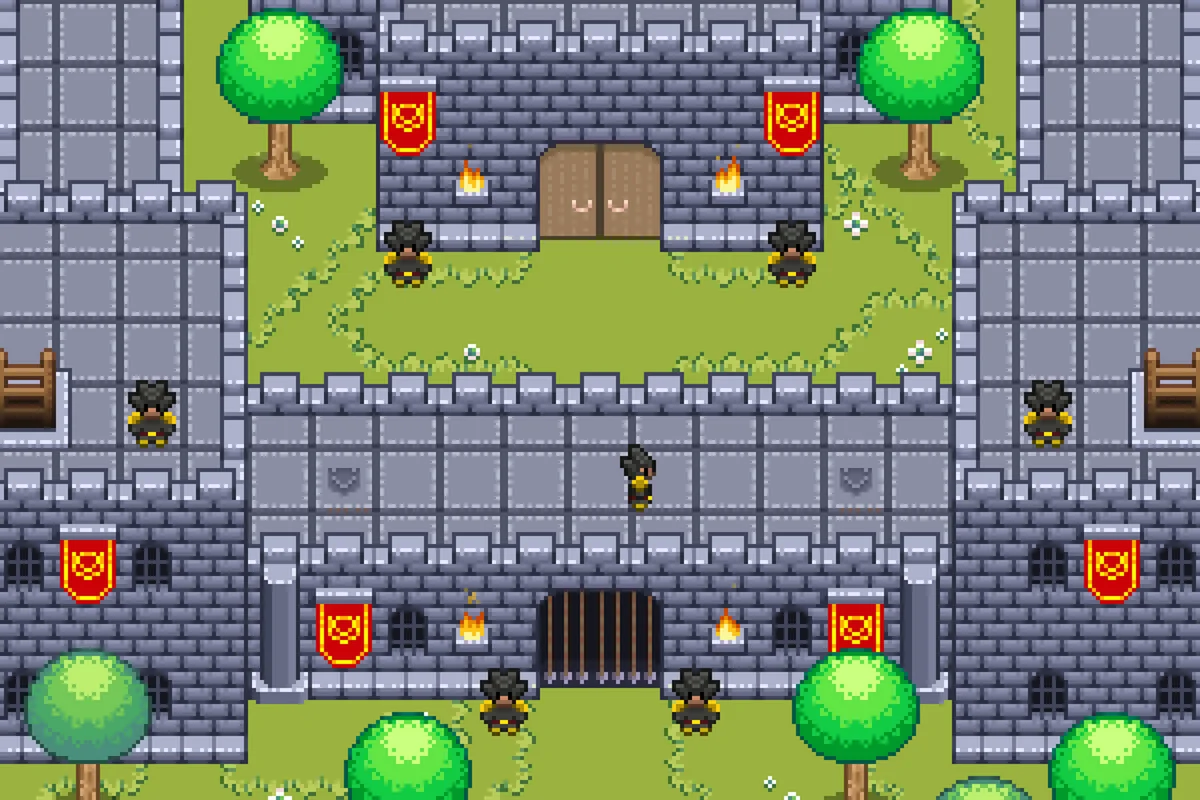 2D TopDown Tilesets Fantasy Dreamland asset