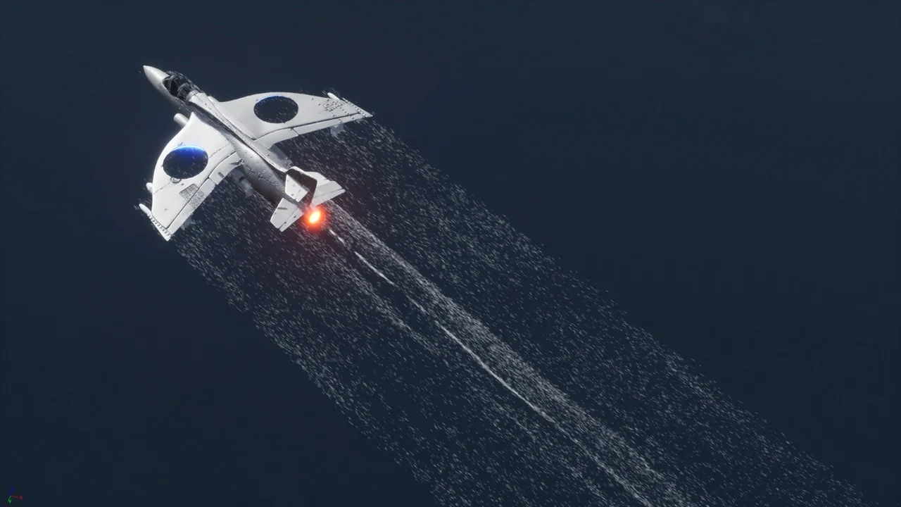 Flying Vehicle FX asset