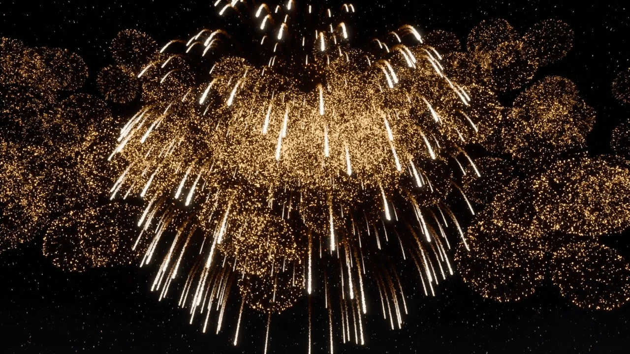 Various Fireworks VFX2 asset