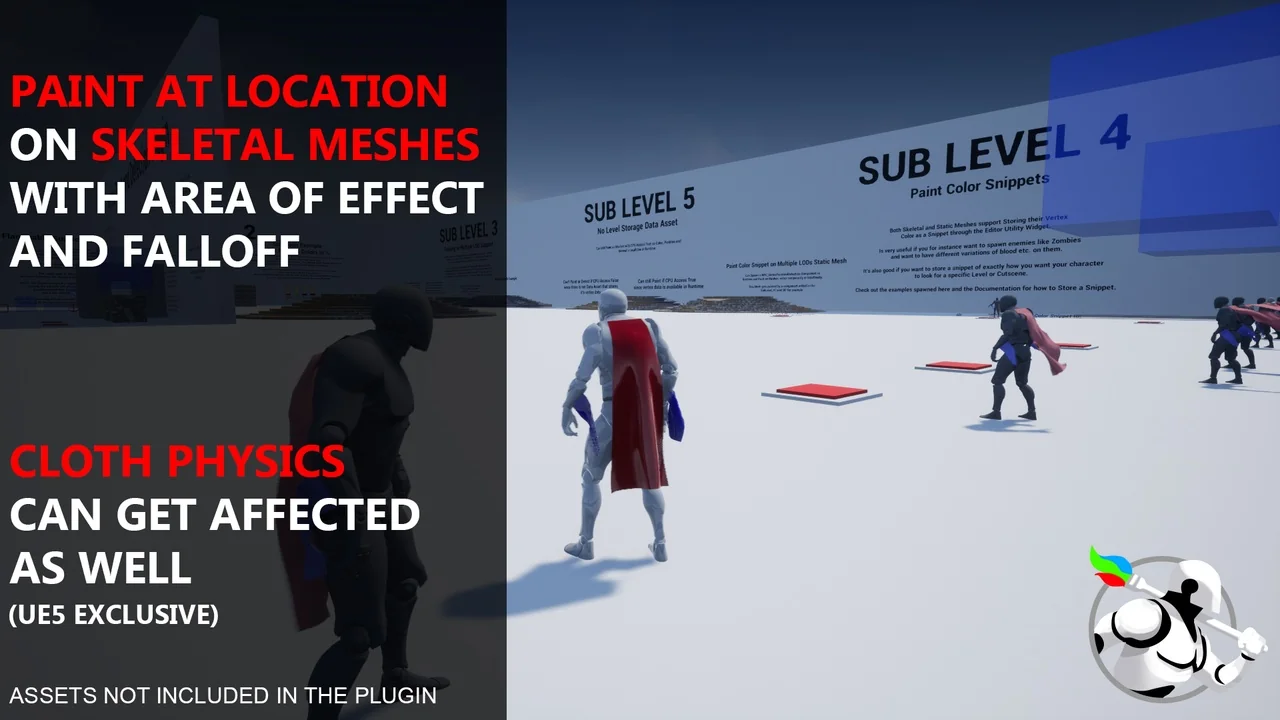 Runtime Vertex Paint & Detection Plugin asset