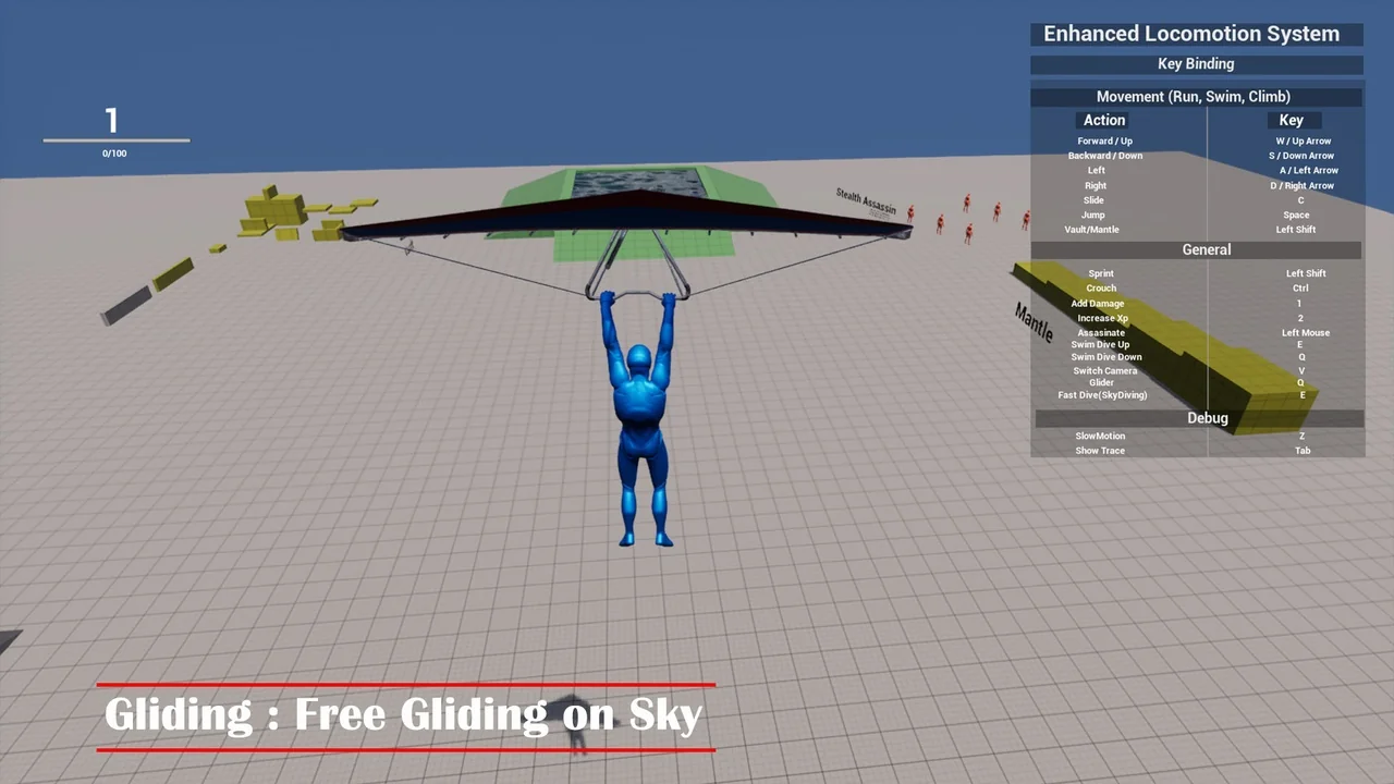 Enhanced Locomotion System (Replication) asset