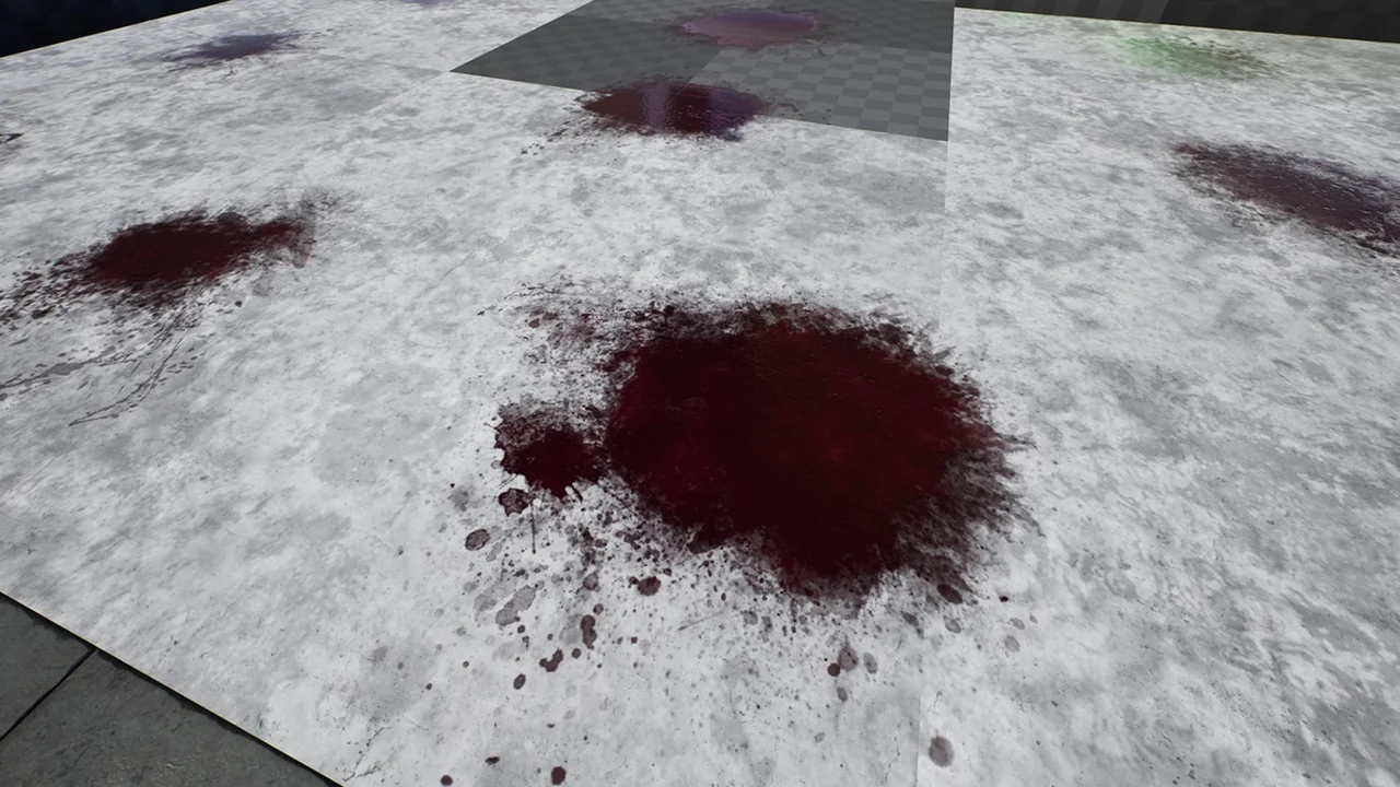 Blood: Customizable 4K asset
