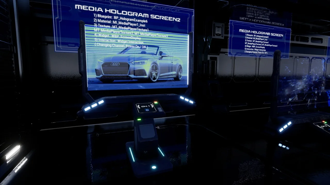 HOLOGRAM DISPLAY Pack asset