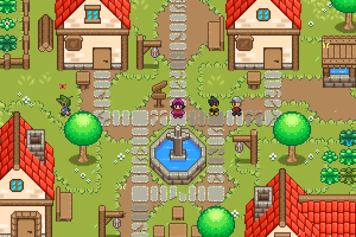 2D TopDown Tilesets Fantasy Dreamland asset