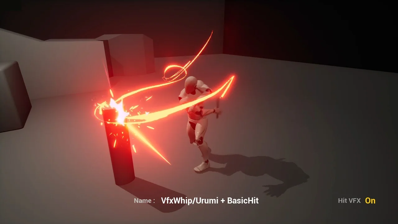 Slash and Hit VFX (with SFX) asset