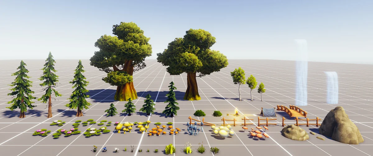 Fantasy Forest Environment asset