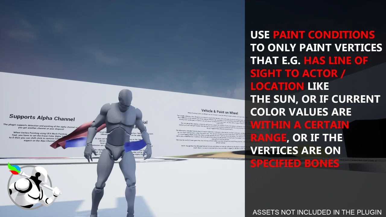 Runtime Vertex Paint & Detection Plugin asset