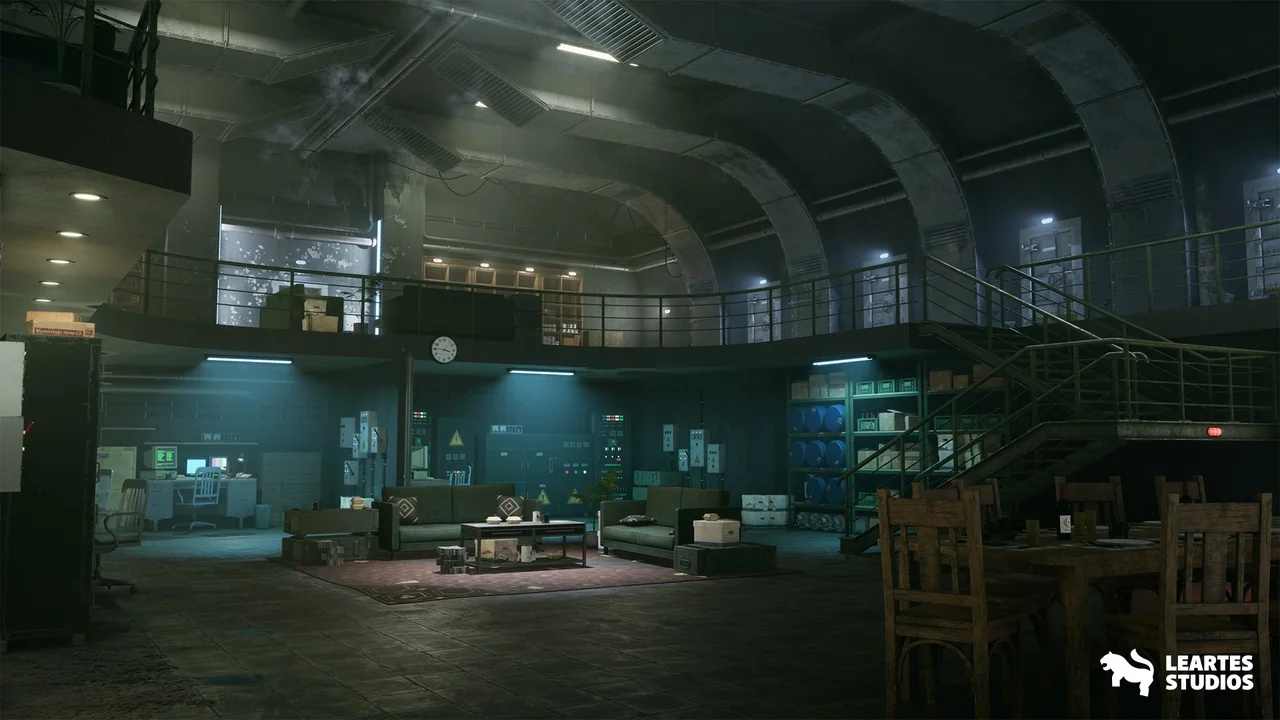 Cold War Underground Bunker asset