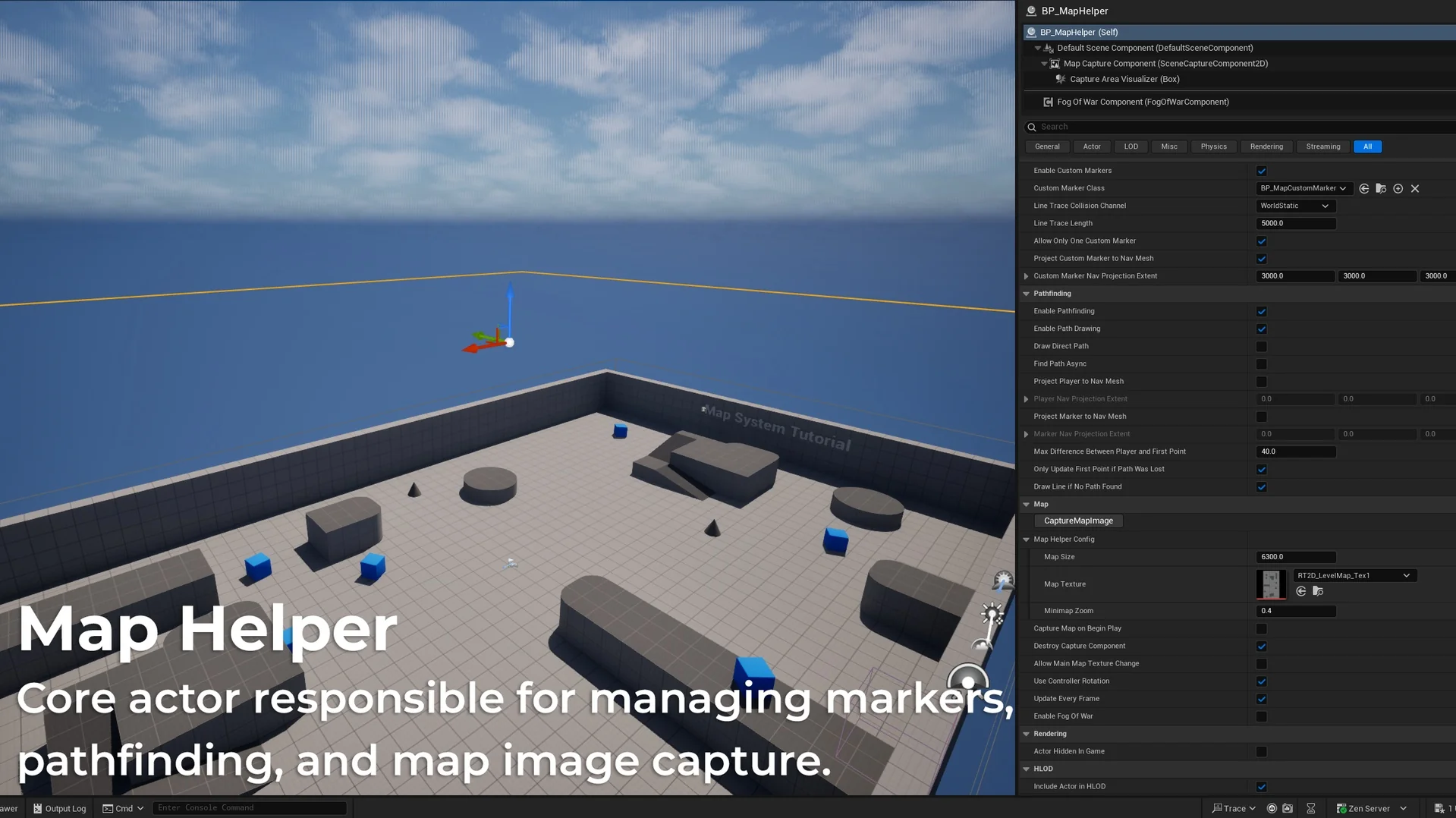 Map System – WorldMap & Minimap asset