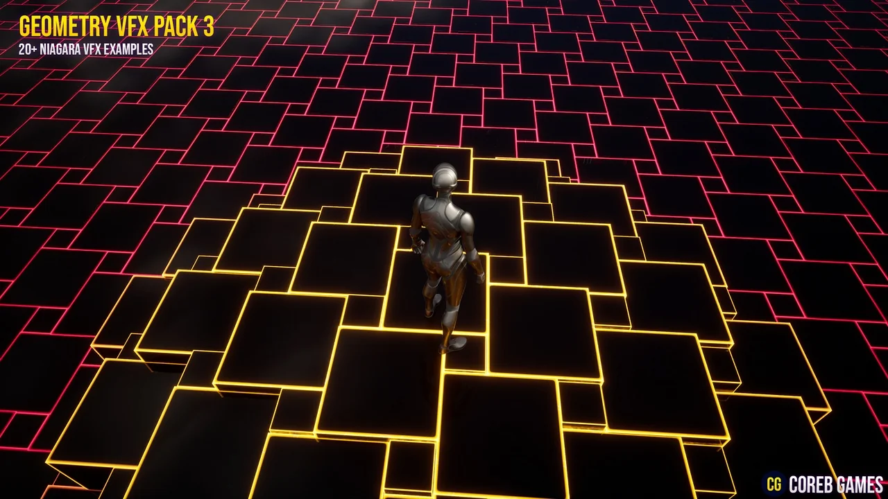 Geometry Floor VFX Pack 3 asset