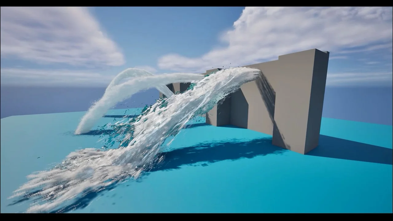 VDB Waterfall & River Pack asset