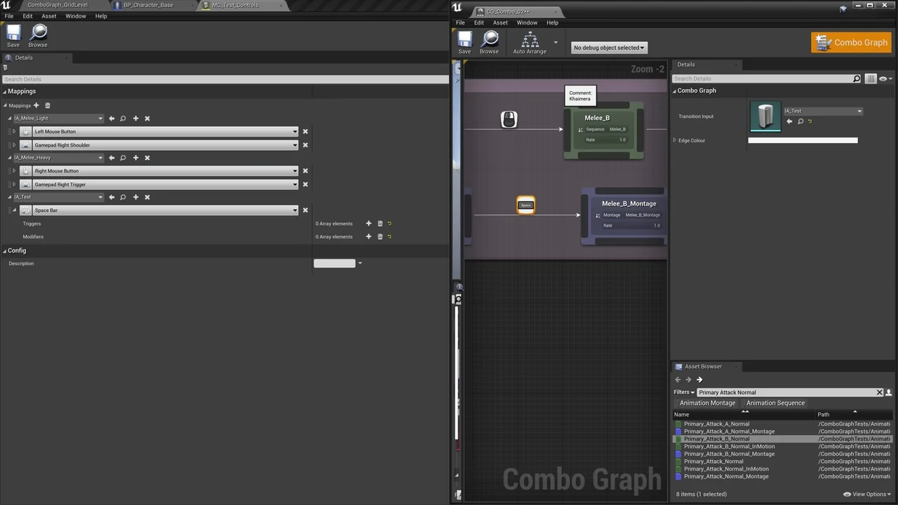 Combo Graph asset