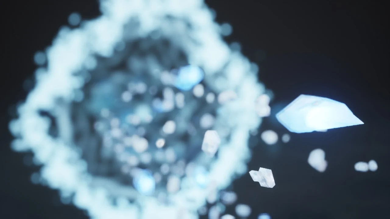 Ice Magic Spells Niagara FX asset