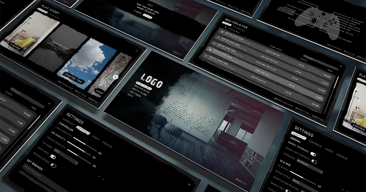 Dark - Complete Horror UI