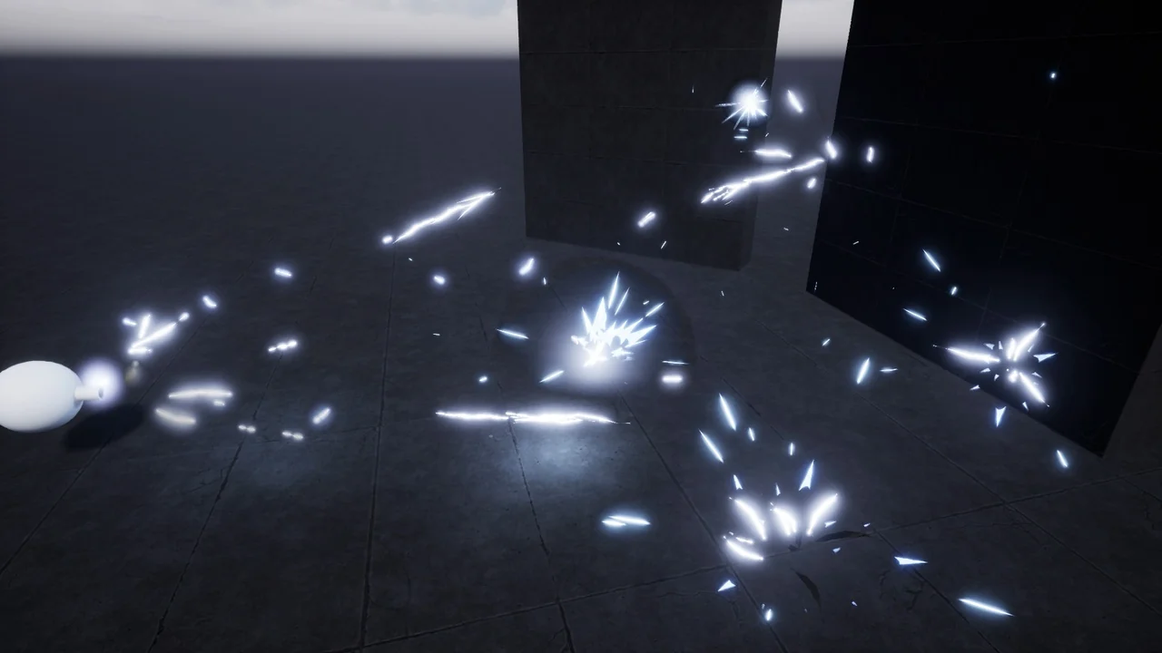 Niagara Toon Projectiles asset