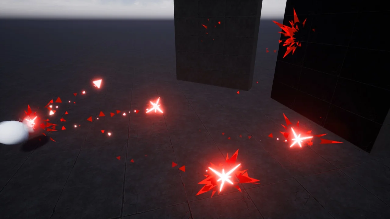 Niagara Toon Projectiles asset