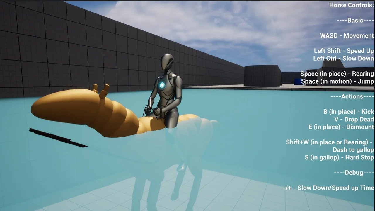 Complete Horse Riding System: Rideable Mount asset