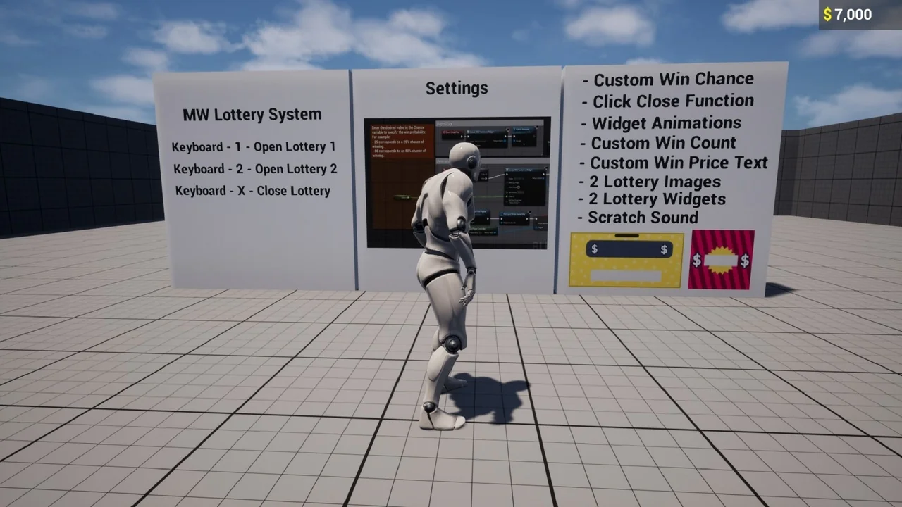 Scratch Card Lottery System asset