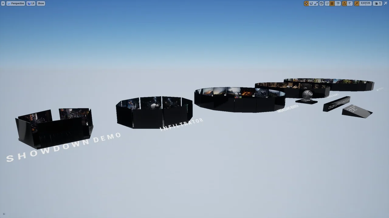 Cinematic LUTs Kit asset